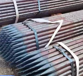 平凉超前小导管预埋钢管出尖打孔焊倒刺无缝焊管厂